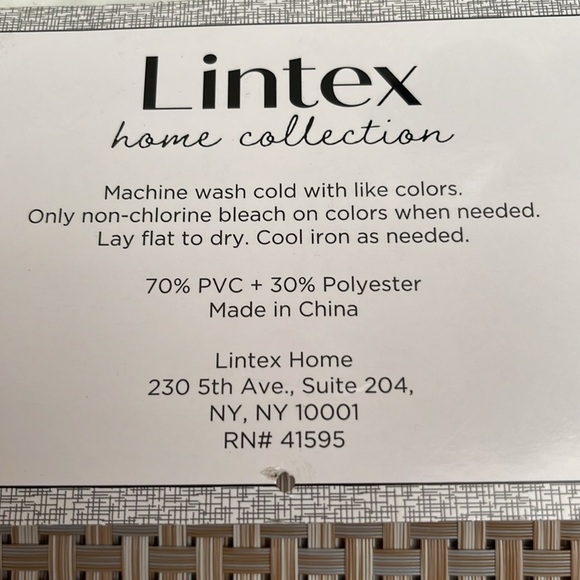 Lintex basket weave table runners 13 in x 72 in - Picture 3 of 4